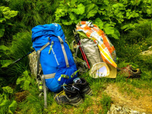 Packs on Trail